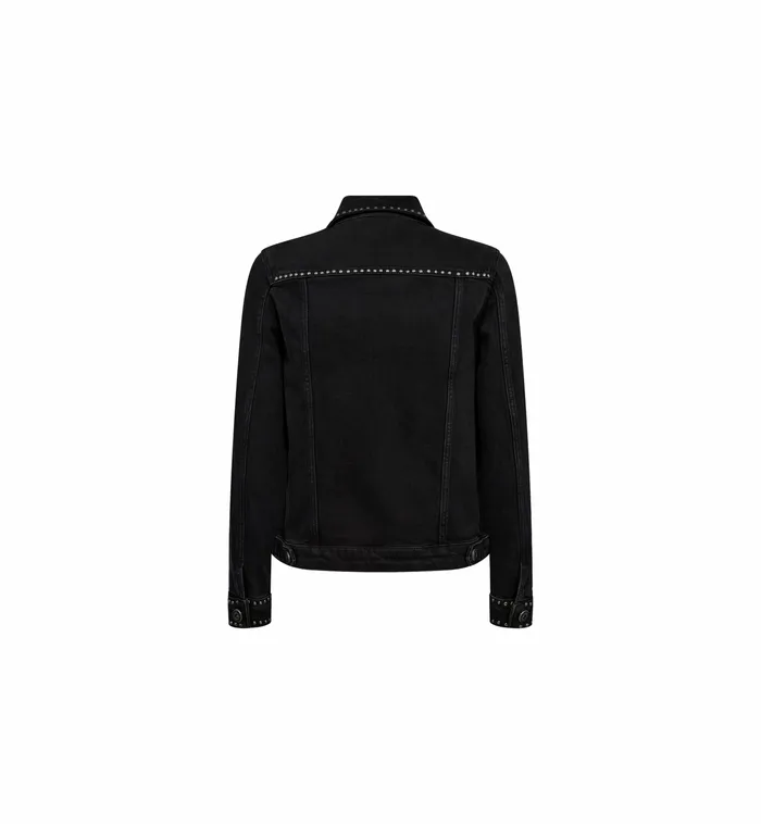 Jackets and Coats MMMarly Denim Jacket Black 8211 MOS MOSH Women Jackets and Coats MMMarly Denim Jacket Black 8211 MOS MOSH Women