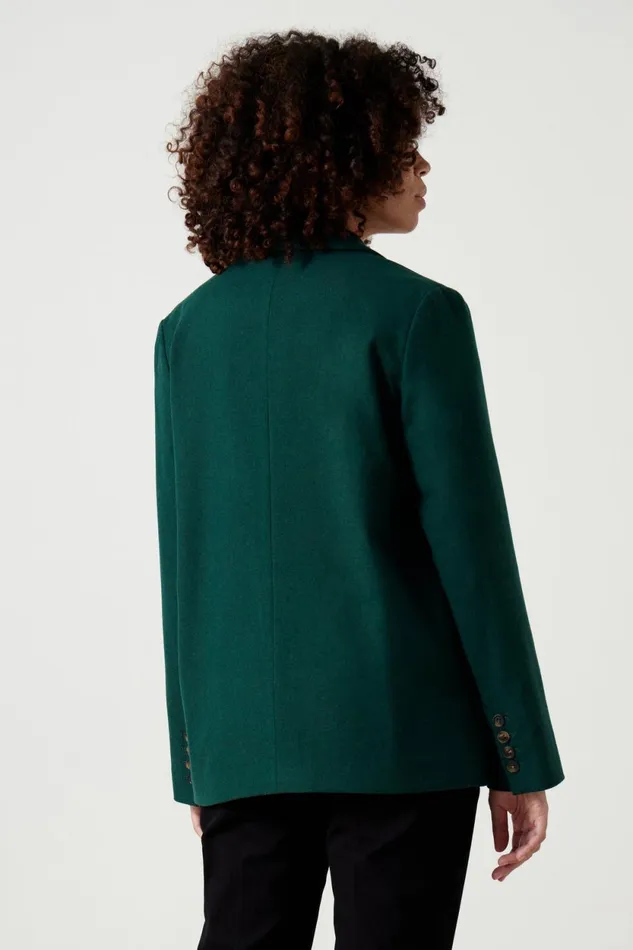 Jackets and Coats Women Leon and Harper The Suit Jacket Green