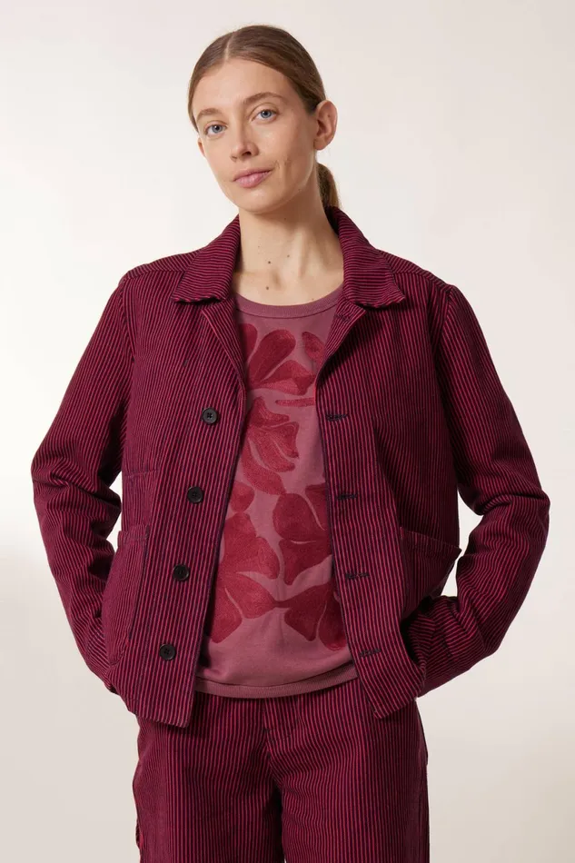 Jackets and Coats Women Leon and Harper Varda Pln Jacket Red