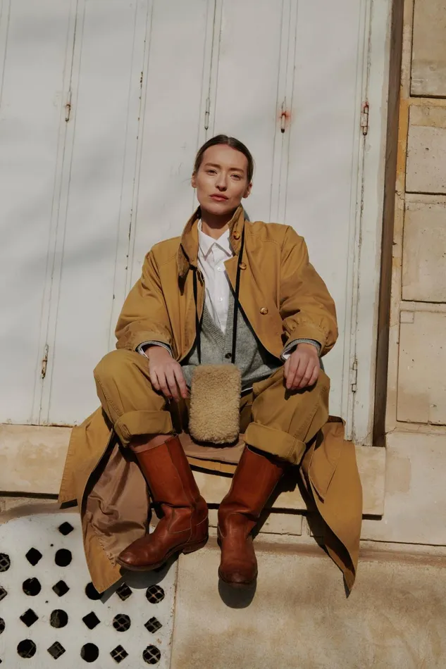 Jackets and Coats Women Leon and Harper Victorine Pln Trenchcoat Caramel