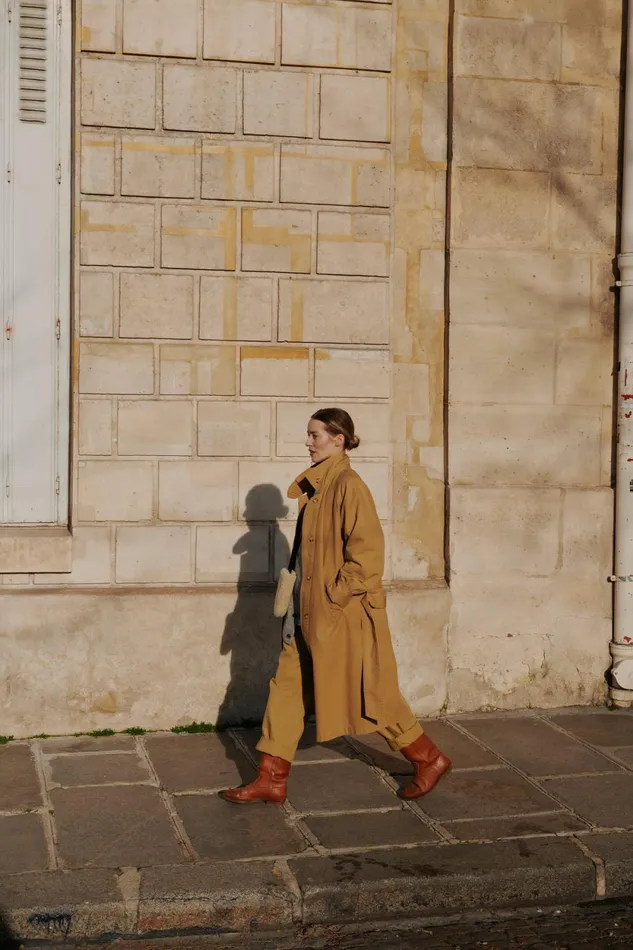Jackets and Coats Women Leon and Harper Victorine Pln Trenchcoat Caramel
