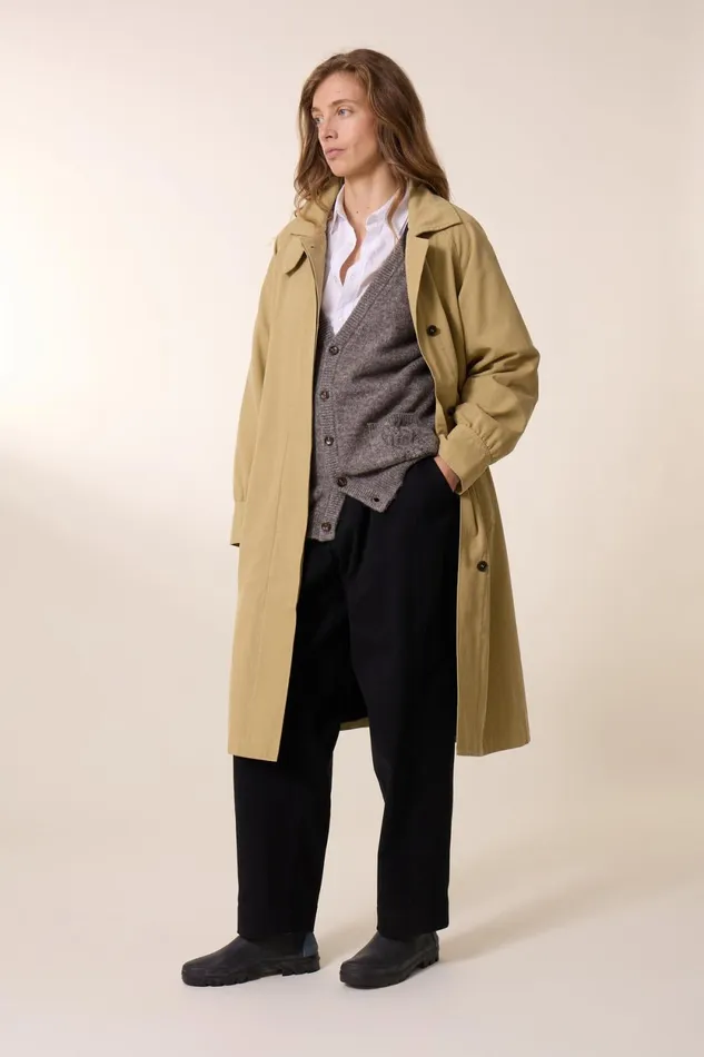 Jackets and Coats Women Leon and Harper Victorine Pln Trenchcoat Caramel