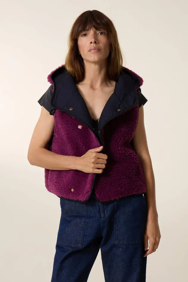 Jackets and Coats Women Leon and Harper Vilhelm Pln Jacket Purple