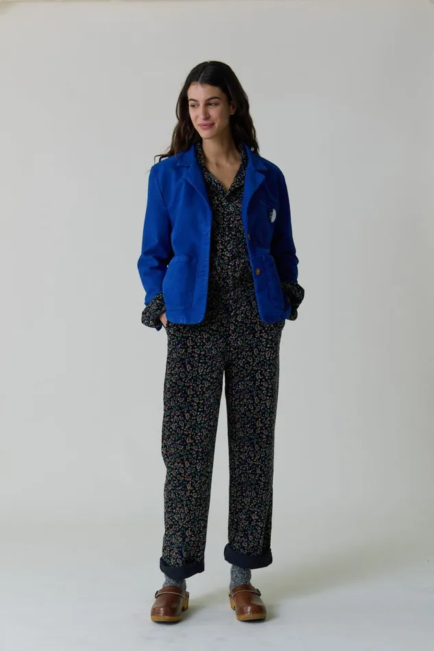 Jackets and Coats Women Leon and Harper Visuel Plain Jacket Blue