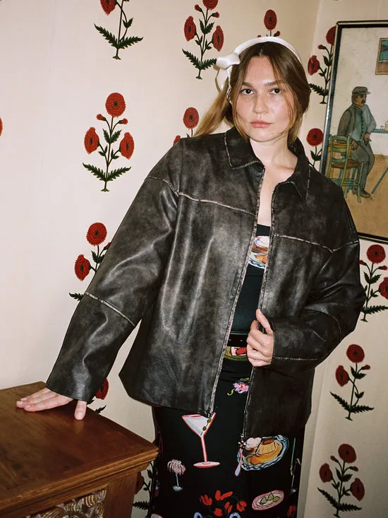 Jackets Outerwear Macey Jacket Vintage Black 8211 Lisa Says Gah Women