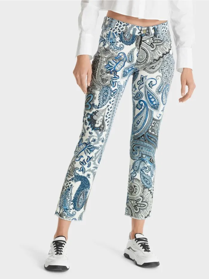 Jeans Damen Marc Cain 034Rethink Together034 Jeans SIKAR Vintage Blue