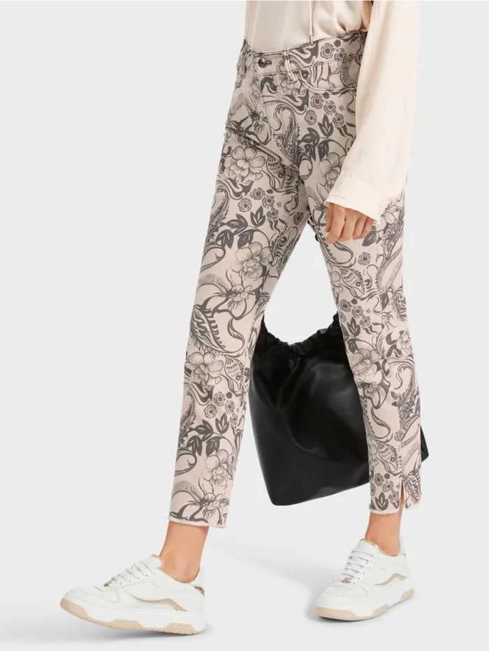 Jeans Damen Marc Cain 034Rethink Together034 Jeans SILEA Almond Blossom