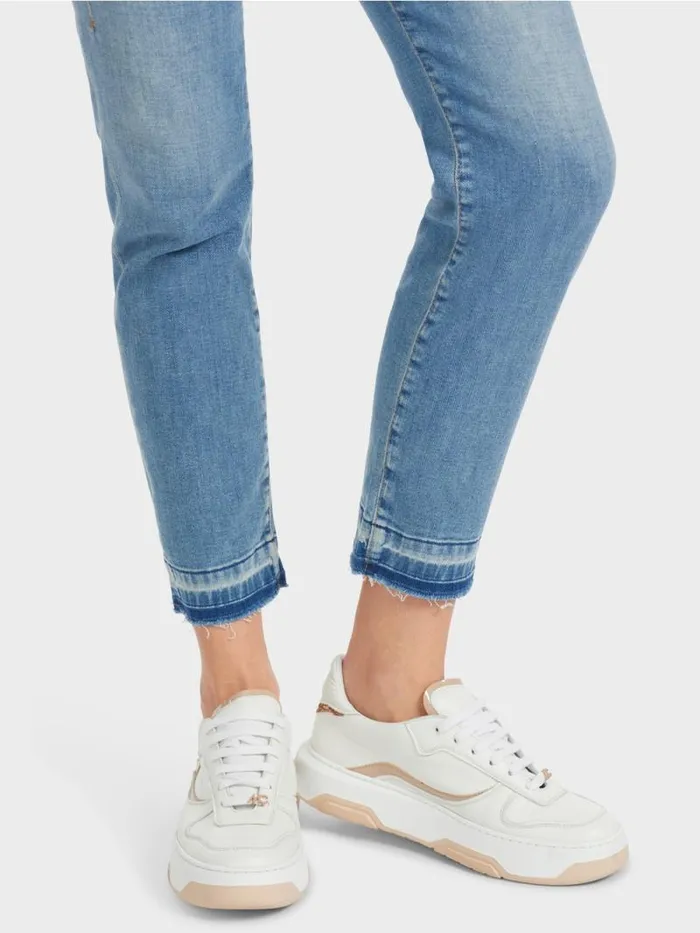 Jeans Damen Marc Cain FivePocket Jeans SILEA Mit Used Effekten Vintage Blue