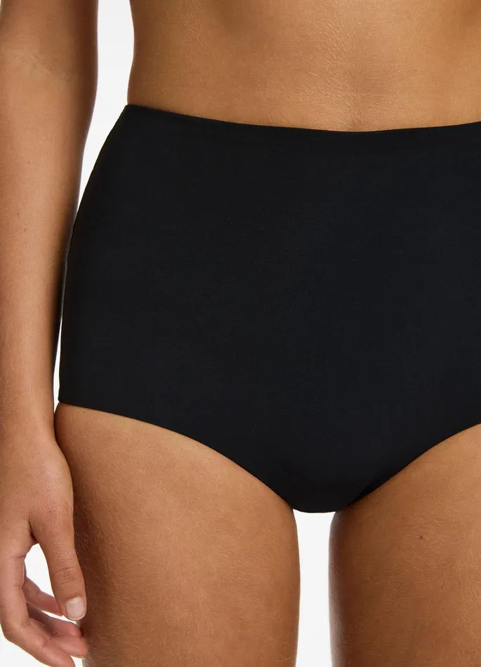 Jetset High Waist Boyleg Bikini Bottom Black Women JETS Australia High Waist Bikini Bottoms