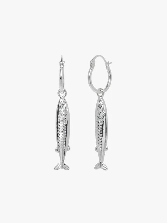 Jewelry Anchovy Earrings Silver 8211 Lisa Says Gah Women