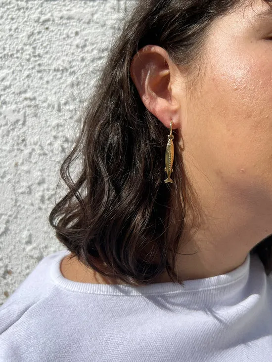 Jewelry Lisa Says Gah Women Anchovy Earrings Gold