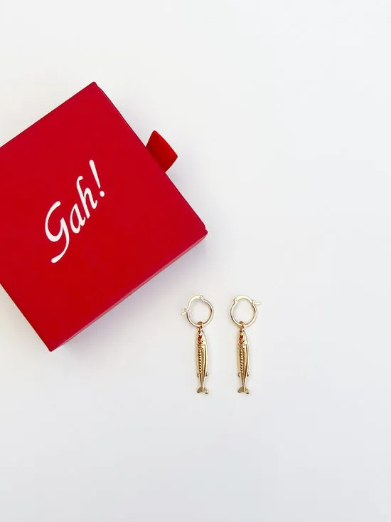 Jewelry Lisa Says Gah Women Anchovy Earrings Gold