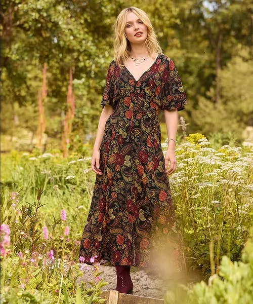 Joebrowns Autumn Colours Dress Brown Apparel Petite Collection Joebrowns Autumn Colours Dress Brown Apparel Petite Collection