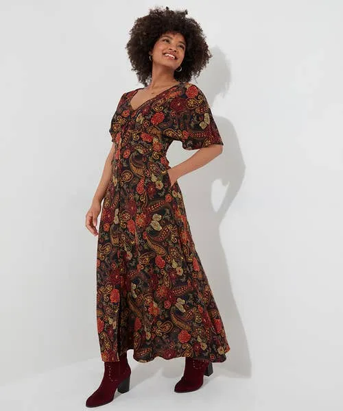 Joebrowns Autumn Colours Dress Brown Apparel Petite Collection Joebrowns Autumn Colours Dress Brown Apparel Petite Collection