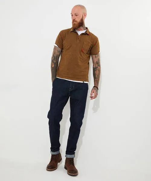Joebrowns Casually Customised Polo Shirt Brown Apparel Polo Shirts Joebrowns Casually Customised Polo Shirt Brown Apparel Polo Shirts