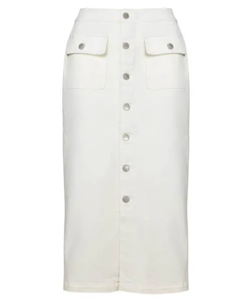 Joebrowns Denim Midi Skirt Ecru Apparel Skirts Joebrowns Denim Midi Skirt Ecru Apparel Skirts
