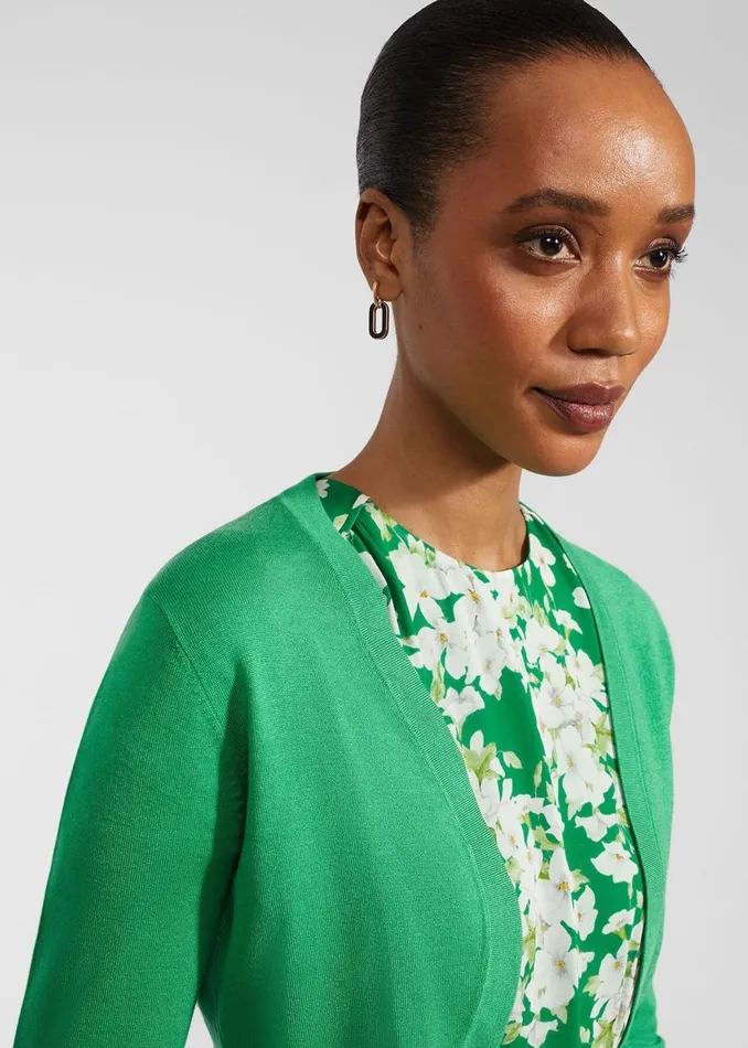Jumpers and Cardigans Women HOBBS Carrie Bolero Cilantro Green