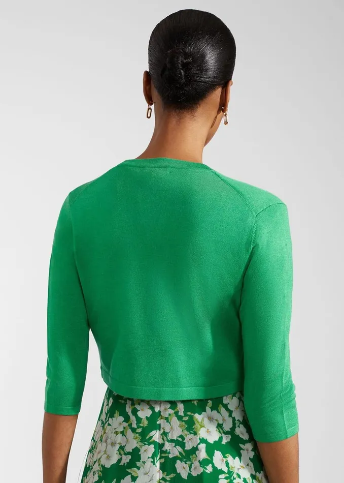 Jumpers and Cardigans Women HOBBS Carrie Bolero Cilantro Green