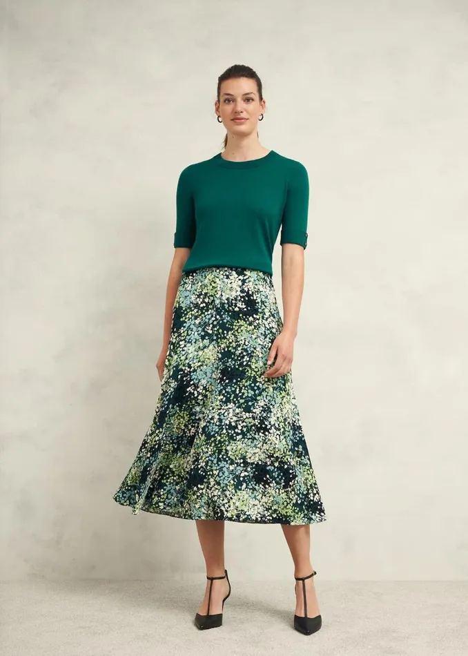 Jumpers and Cardigans Women HOBBS Leanne Jumper With Wool Agate Green