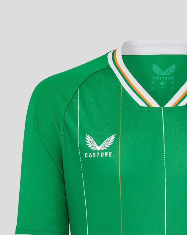 Junior Castore Junior Ireland Home Shirt 8211 Green