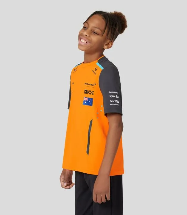 Junior Castore Junior McLaren Official Teamwear Set Up TShirt Oscar Piastri Formula 1 8211 PapayaPhantom Junior Castore Junior McLaren Official Teamwear Set Up TShirt Oscar Piastri Formula 1 8211 PapayaPhantom