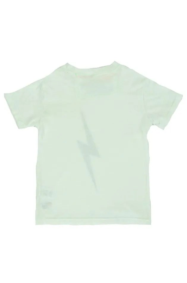 Kids Kids Collection Aviator Nation KID039S BOLT TEE 8211 WHITE Kids Kids Collection Aviator Nation KID039S BOLT TEE 8211 WHITE