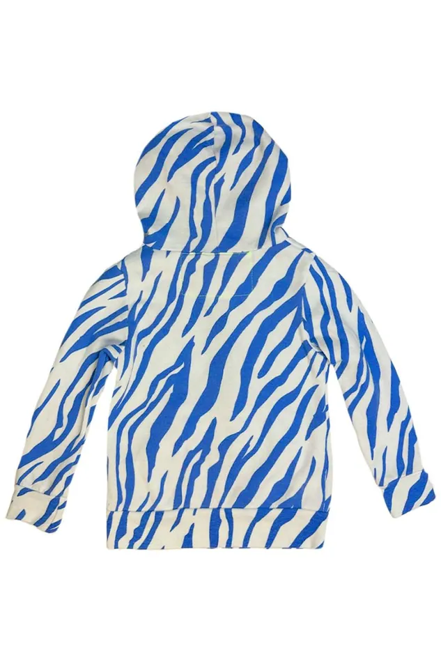 Kids Kids Collection Aviator Nation KID039S TIGER ZIP HOODIE 8211 BLUE TIGER