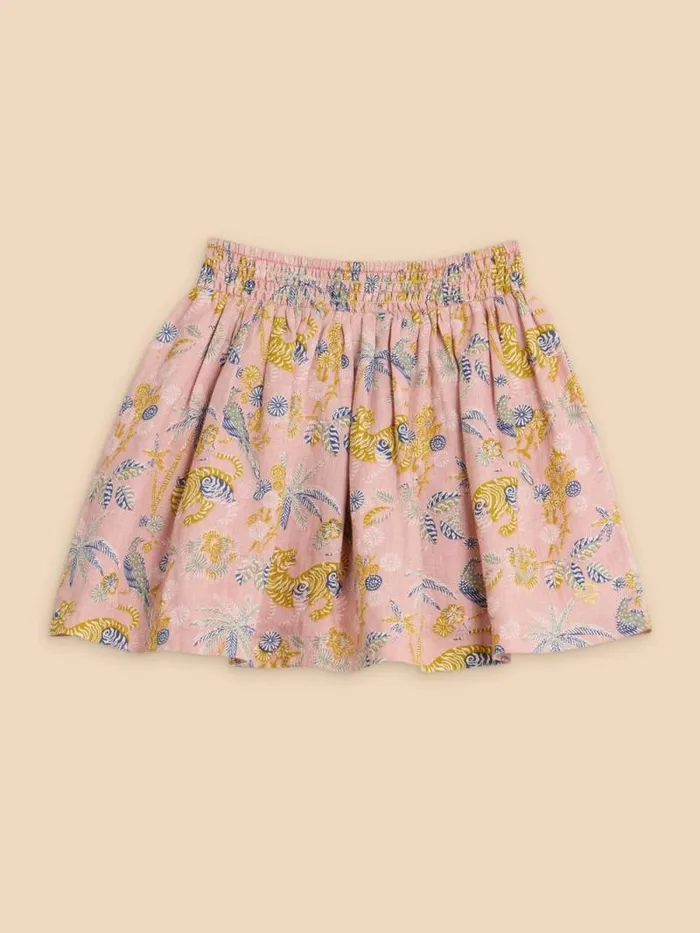 Kids Printed Woven Skirt Pink Multi White Stuff Dresses and Skirts Kids Printed Woven Skirt Pink Multi White Stuff Dresses and Skirts