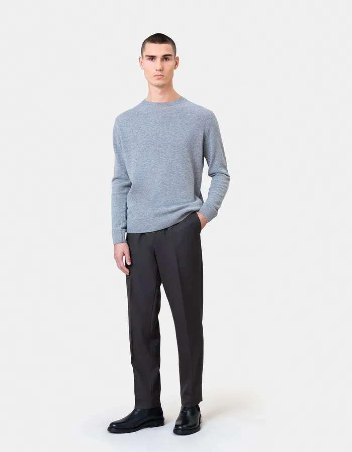 Knit Sweaters Colorfulstandard Men Light Merino Wool Crew 8211 Emerald Green