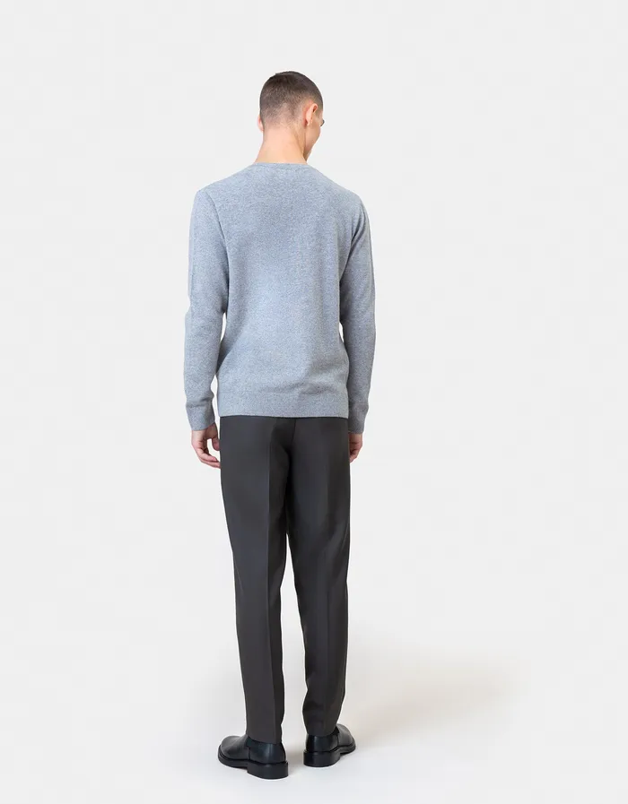 Knit Sweaters Colorfulstandard Men Light Merino Wool Crew 8211 Emerald Green