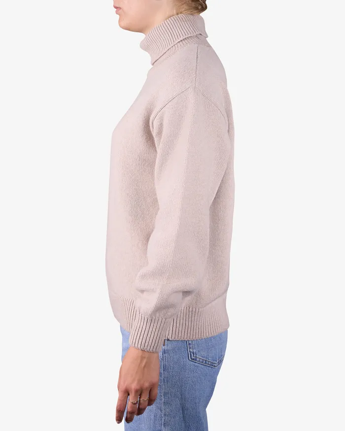 Knit Sweaters Women Merino Wool Turtleneck 8211 Ivory White Colorfulstandard