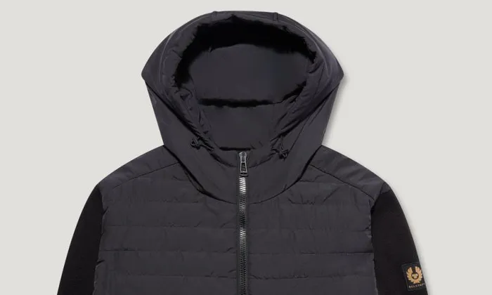 Knitwear Men Belstaff Vert Full Zip Cardigan Black