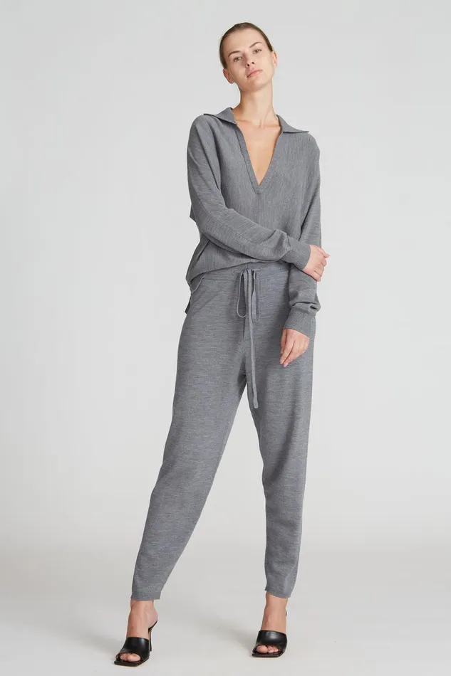 Knitwear Women Halston Frankie Sweater Medium Heather Grey
