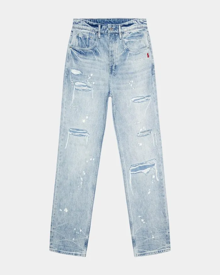 Ksubi Anti K Canal Street Blue Mens Relaxed
