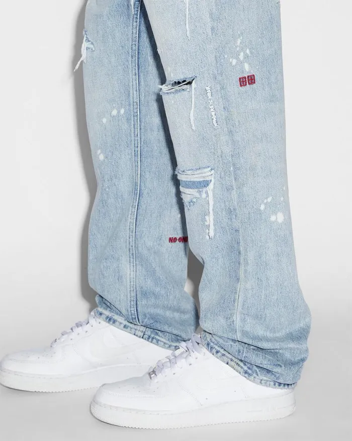 Ksubi Anti K Canal Street Blue Mens Relaxed