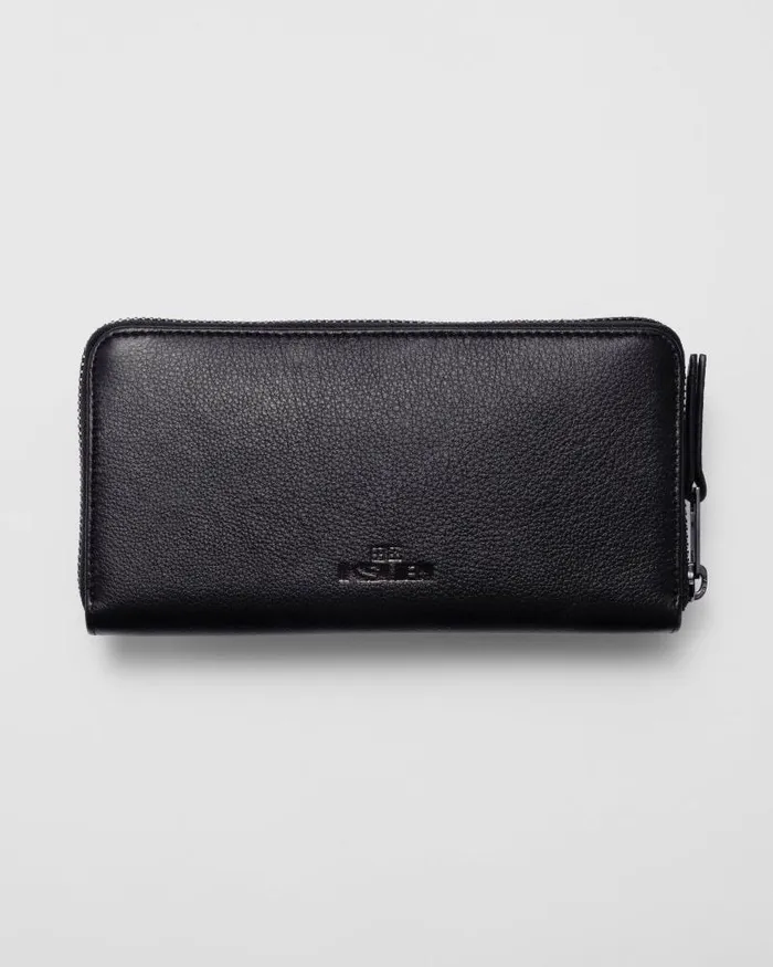 Ksubi Bank Zip Wallet Tbox Black Mens Wallets