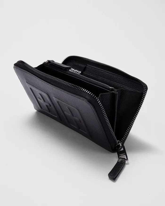 Ksubi Bank Zip Wallet Tbox Black Mens Wallets