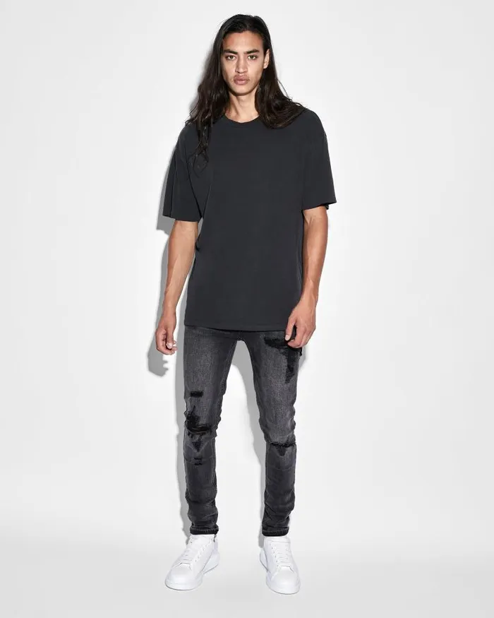 Ksubi Biggie Ss Tee Back To Black Mens TShirts