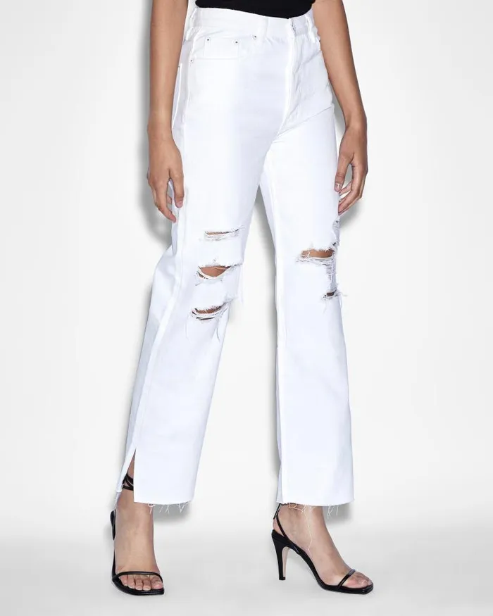 Ksubi Brooklyn Jean Blanc Sliced Womens Straight