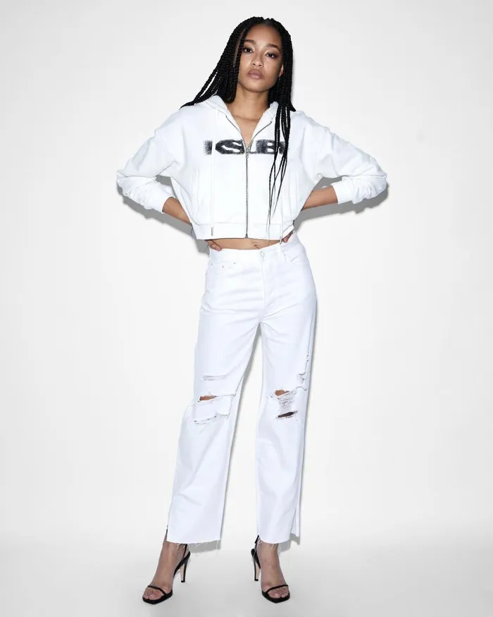 Ksubi Brooklyn Jean Blanc Sliced Womens Straight