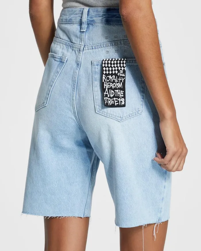 Ksubi Brooklyn Short Sense Sliced Womens Denim Shorts