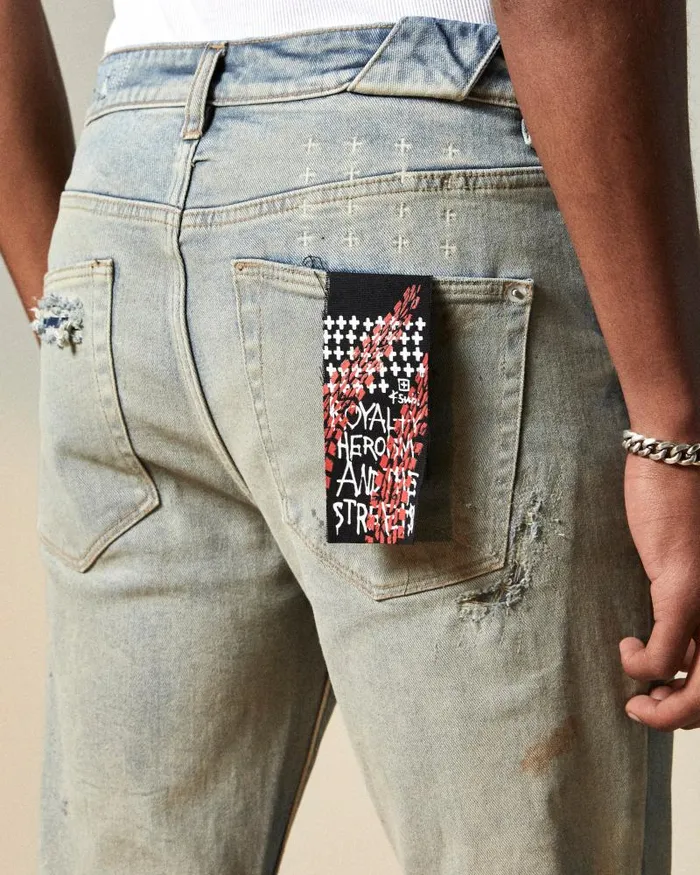 Ksubi Chitch Asap Tyy Oil Slicker Mens Skinny