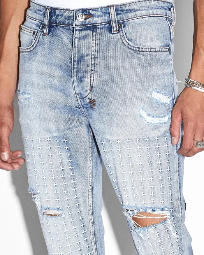 Ksubi Chitch Enjoy Trashed Mens Skinny