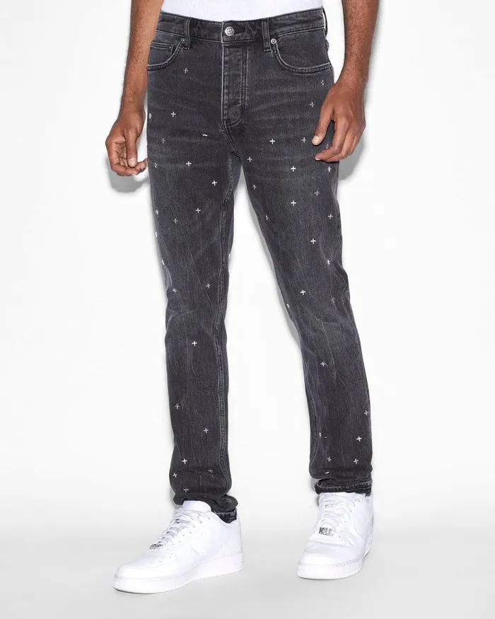 Ksubi Chitch Metalik Black Mens Skinny