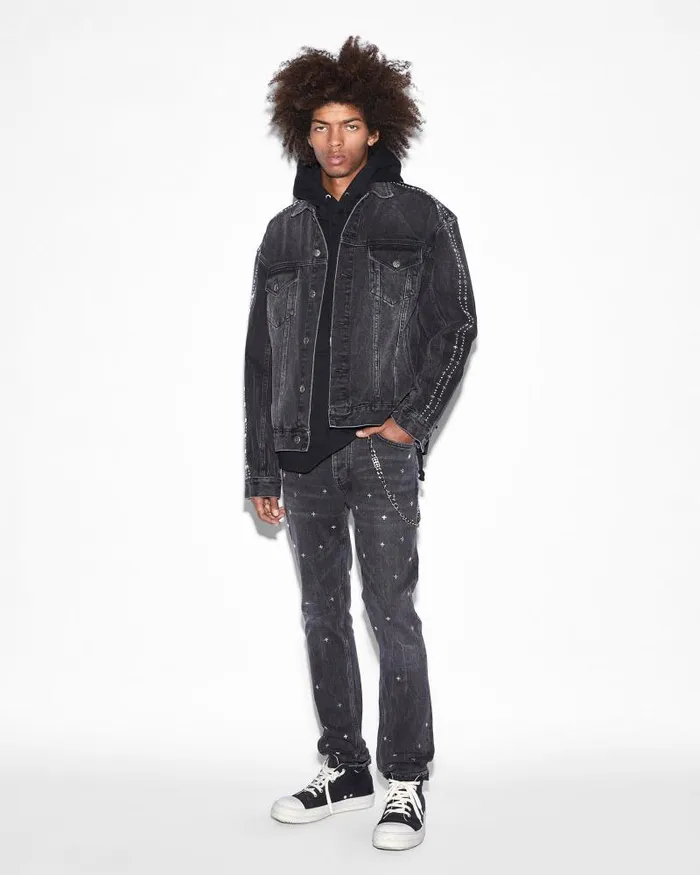 Ksubi Chitch Metalik Black Mens Skinny