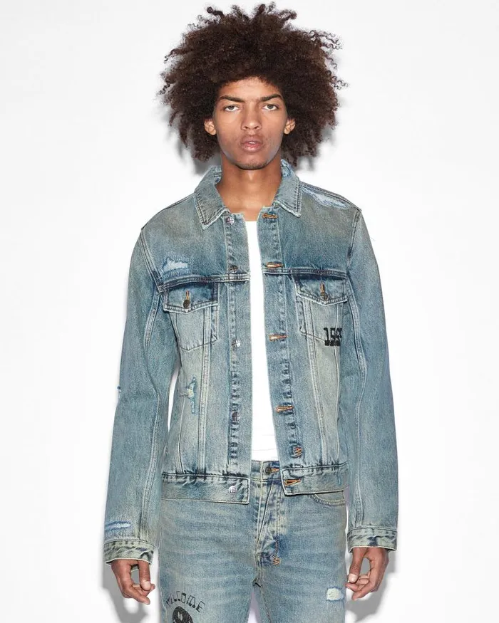 Ksubi Classic Jacket Throw Bak Mens Jackets