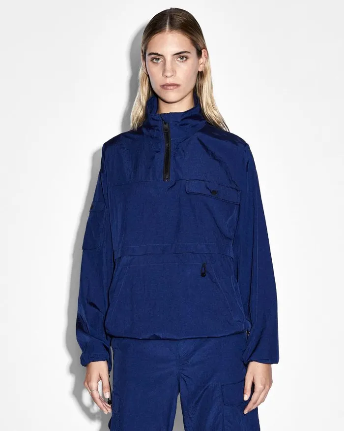 Ksubi Connekt Pullover Midnight Womens Jackets