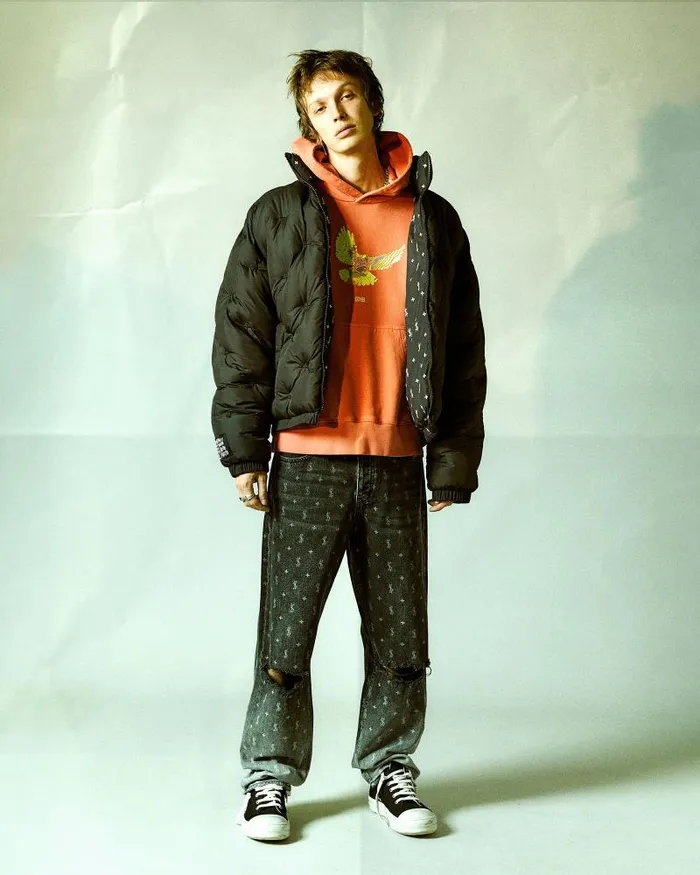Ksubi Flight Kash Hoodie Torch Mens Hoodies and Sweatshirts