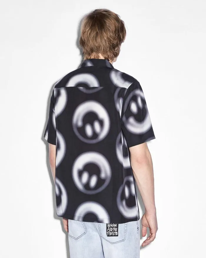 Ksubi Happy Resort Ss Shirt Black Mens Shirts