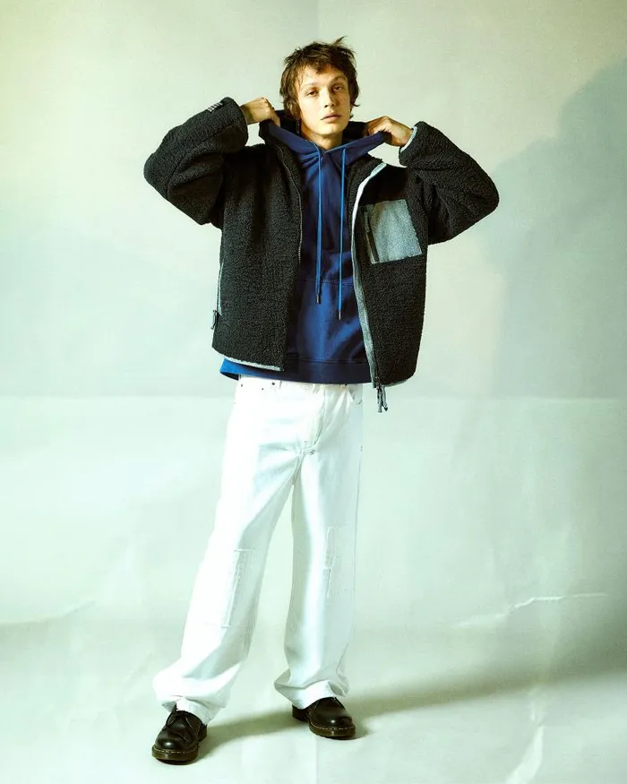Ksubi Icebreaker Zip Thru Punk Navy Mens Jackets